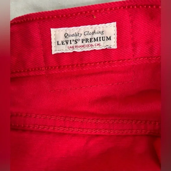 Levis 501 Premium San Francisco Button-Fly Women Size 26X28 - Picture 8 of 11